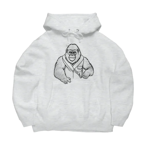 ゴリラタイチョー Big Hoodie