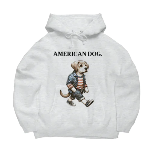 AMERICAN DOG. Big Hoodie