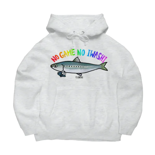 NO GAME NO IWASHI Big Hoodie