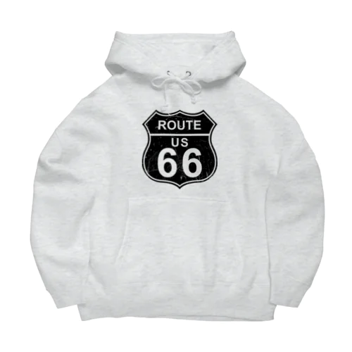 ルート66　ヴィンテージ風　アメカジ Big Hoodie