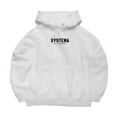 SYSTEMA ビッグシルエットパーカー