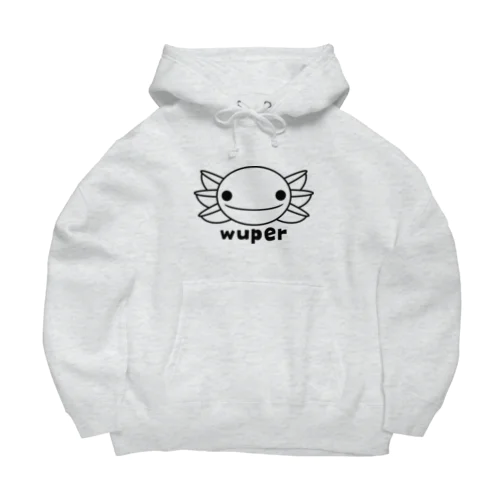 wuper線画 Big Hoodie