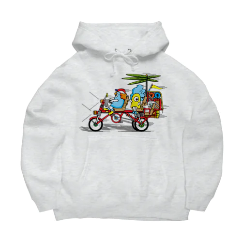 キャンプファミリー Big Hoodie