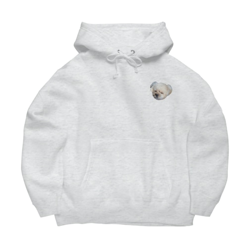 ポメシーむーちゃん目瞑り Big Hoodie