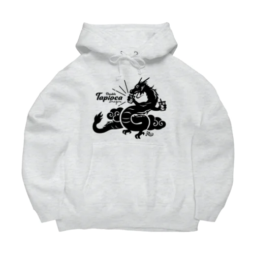 ダブルタピオカドラゴン（横組） Big Hoodie