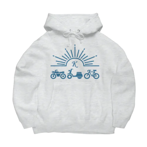 Koyagi motors Blue Big Hoodie