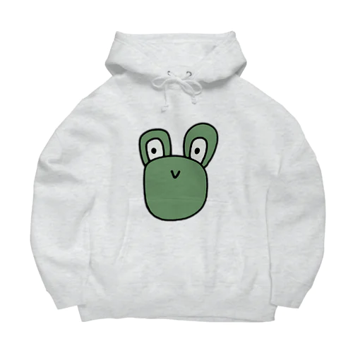 🐸みどりのかえる Big Hoodie