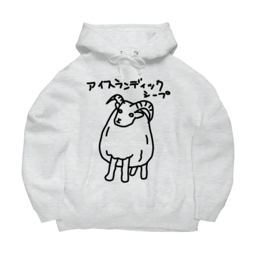 アイスランディックシープ Big Hoodie