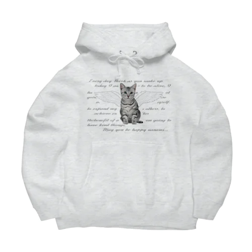 ななみ　ねこ　天使　 Big Hoodie