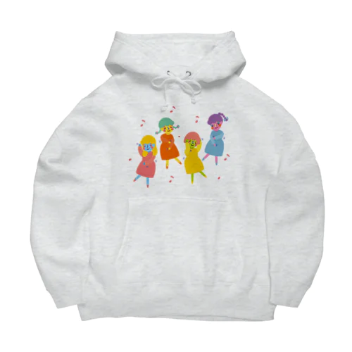 ダンシングガールズ  Big Hoodie