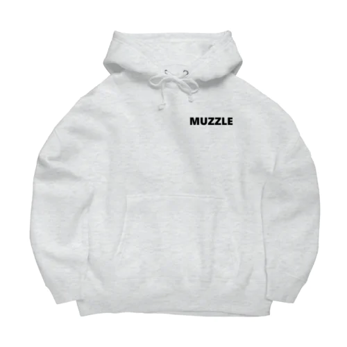 White dog Muzzle collection Big Hoodie