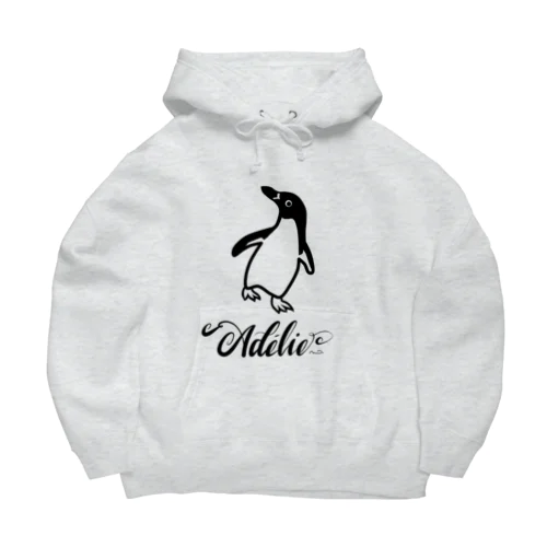 Adélie Penguin (+logo A) Big Hoodie