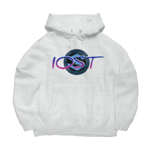 IOST【ホッパーデザイン】グラデーション（紫） Big Hoodie