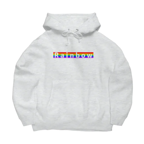  rainbowbox ビッグシルエットパーカー