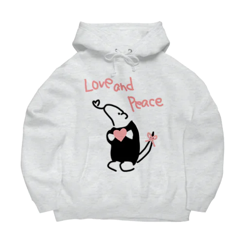 Love and Peace Big Hoodie