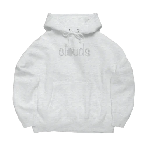 clouds ビッグシルエットパーカー