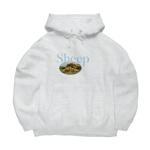 Northern Sky Sheep Farm ビッグシルエットパーカー