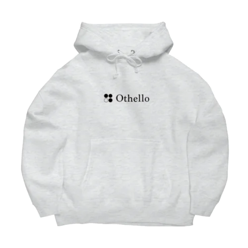 Othello_Black logo ビッグシルエットパーカー