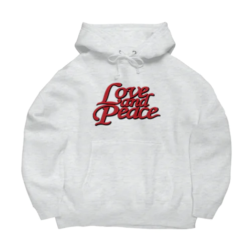 Love and Peace Big Hoodie