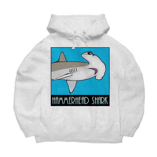 Hammerhead shark(撞木鮫) ビッグシルエットパーカー