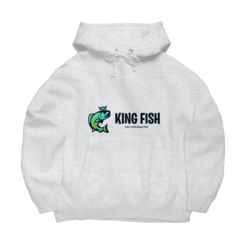 KING fish ビッグシルエットパーカー