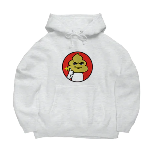 ウンコマン　サムズアップ Big Hoodie