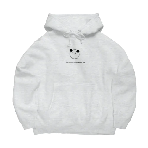 Your efforts will not betray you. (努力は裏切らない！) Big Hoodie