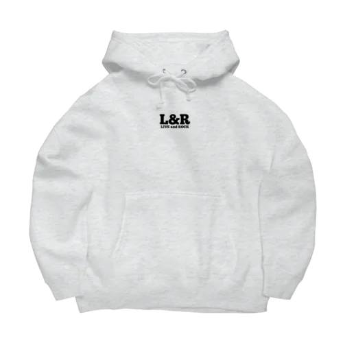 L&R  LIVE and ROCK  ROCK IS THE BEST 表裏デザイン Big Hoodie