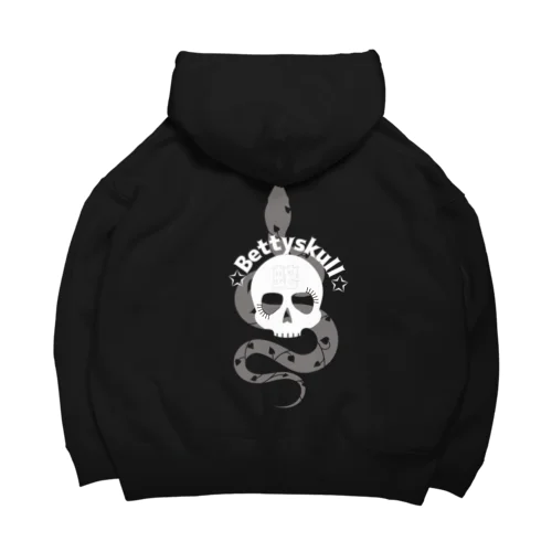 Betty skull 蛇 Big Hoodie