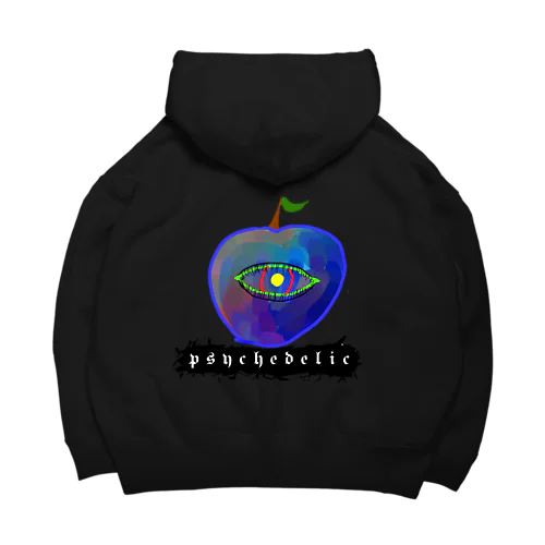 サイケデリックアップル(Psychedelic apple) ビッグシルエットパーカー