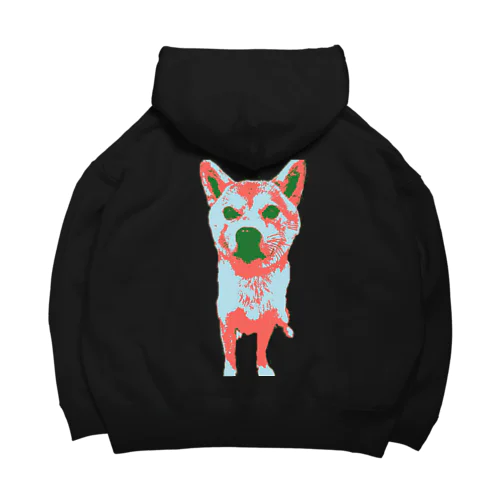 柴犬福2 Big Hoodie