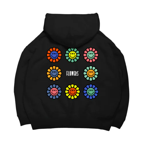 Smiling Flower Big Hoodie