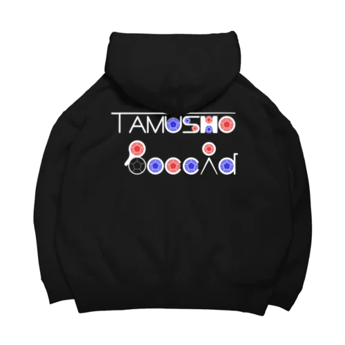 TAMUSHO BOCCIA / 2列Ver. siro ビッグシルエットパーカー