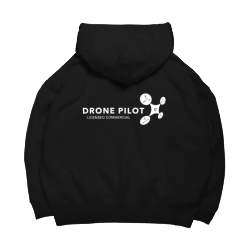 Drone Pilot Wide B Big Hoodie