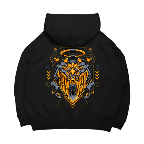 Eagle Cyberpunk Hoodie Big Hoodie