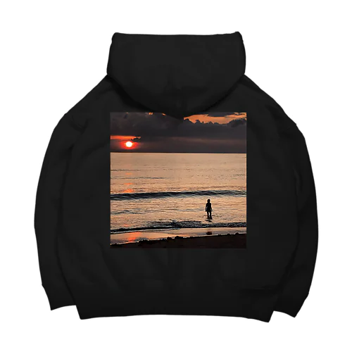 sunset Big Hoodie