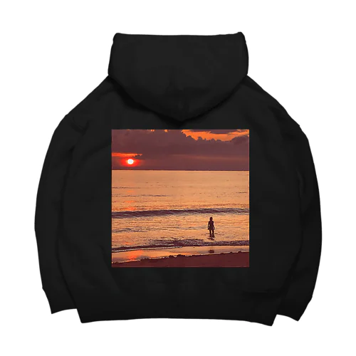 sunset 2 Big Hoodie