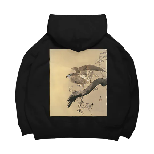 小原古邨　鷹　Ohara Koson / Falcon Big Hoodie