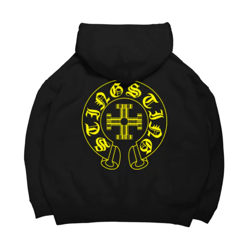 sting sting.Horseshoe logo(YEL) Big Hoodie