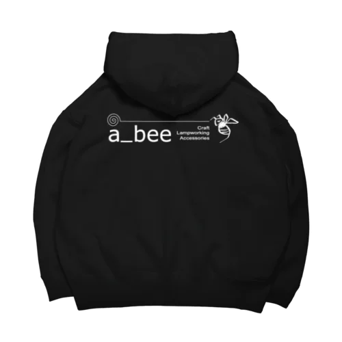 あびー工房（a_bee）ロゴグッズ ビッグシルエットパーカー