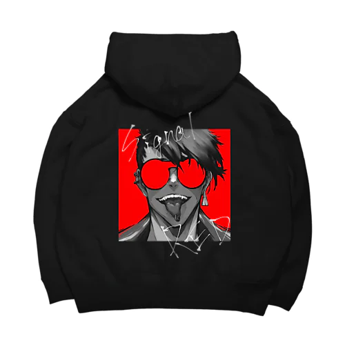 signal RED (hooded jacket) Big Hoodie