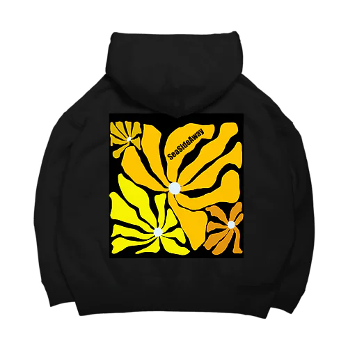 SummerFlowers(ブラックver) Big Hoodie