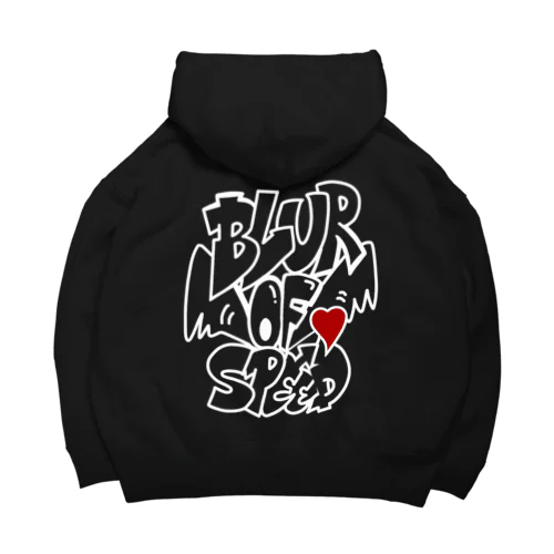 「HAW2」グラフィックロゴパーカー Big Hoodie