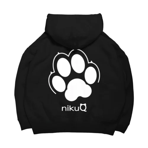 肉球をモチーフにしたオリジナルブランド「nikuQ」（犬タイプ）です Big Hoodie