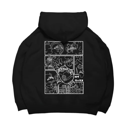 六つ目パンデミック計画 White Big Hoodie