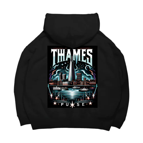 Thames Pulse ビッグシルエットパーカー