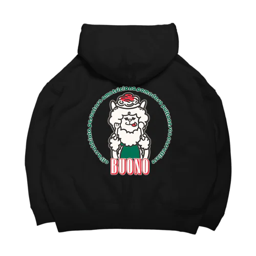 アルパカパスタ（Alpaca and Pasta） Big Hoodie