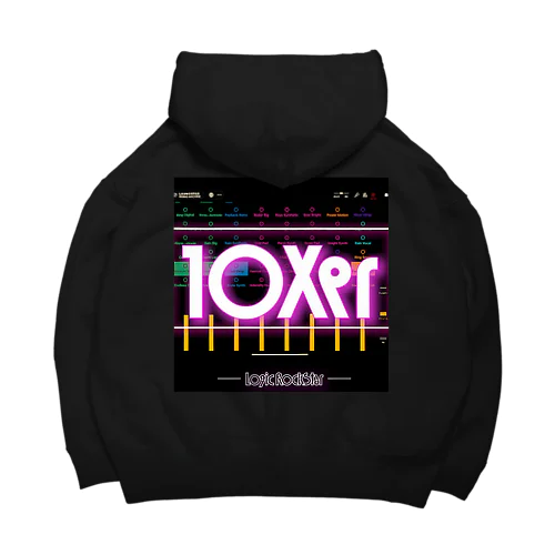 10Xer ビッグシルエットパーカー