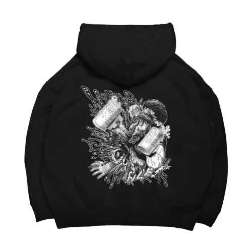 マツヲの『horror big hoodie』 ビッグシルエットパーカー