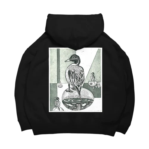 on the egg Big Hoodie